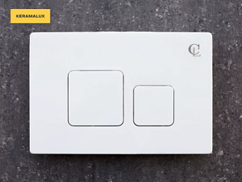 Кнопка смыва CeramaLux KC-014 белый