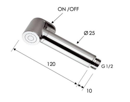 Лейка Remer 332OWBO, белый матовый