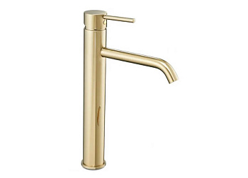 Смеситель для умывальника Rea Lungo Gold B9409