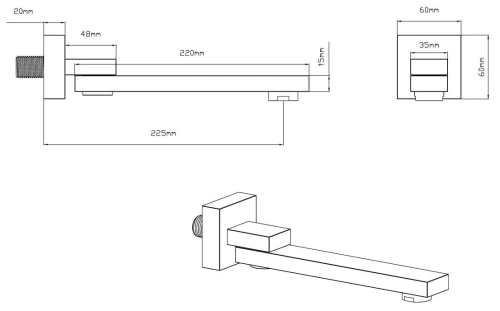 Душевая система Vincea VSFW-431T1RBG