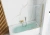 Шторка на ванную Rea Elegant gold matt 80 W6601 Шторка на ванную Rea Elegant gold matt 80 W6601