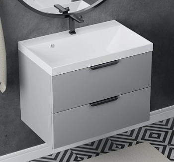 Тумба подвесная Vela Мира 60П под Classica (серый) TU61375