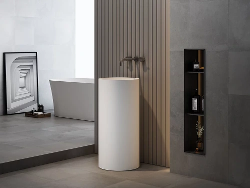 Умывальник Vincea Solid Surface VBS-6SP01MW