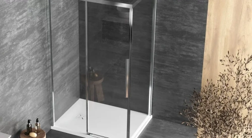 Душевой уголок Kolpa-San Libra DW 100X100-L silver brill transparent 516840