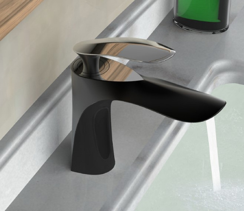 Смеситель для умывальника Vivi Felice 9030 NERO OPACO