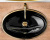 Умывальник Rea Meryl Black U8811 Умывальник Rea Meryl Black U8811
