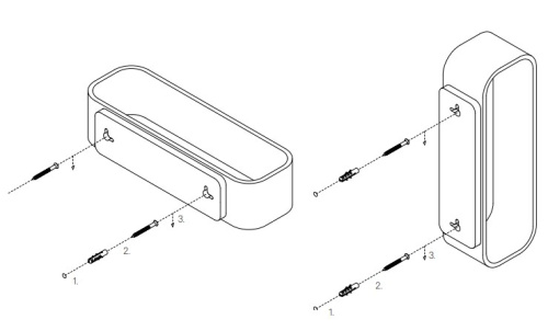 Полотенцедержатель Decor Walther Stone GTH 0975760