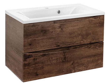 Тумба подвесная Vincea Mia 800 R.Wood VMC-2MA800RW