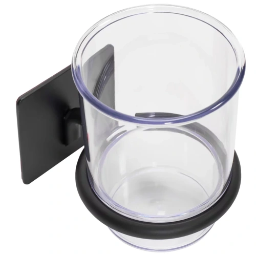 Подстаканник подвесной Rea black matt 77070