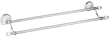 Полотенцедержатель двойной 60 см Remer Epoca EP33CR