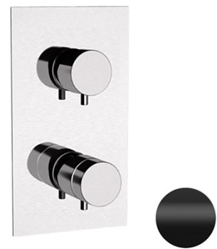 Смеситель для душа Remer Elegance NT93QKBNO, черный матовый