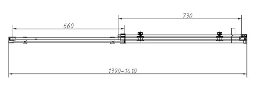 Душевой уголок Vincea Como-N VSR-4CN8014CLB