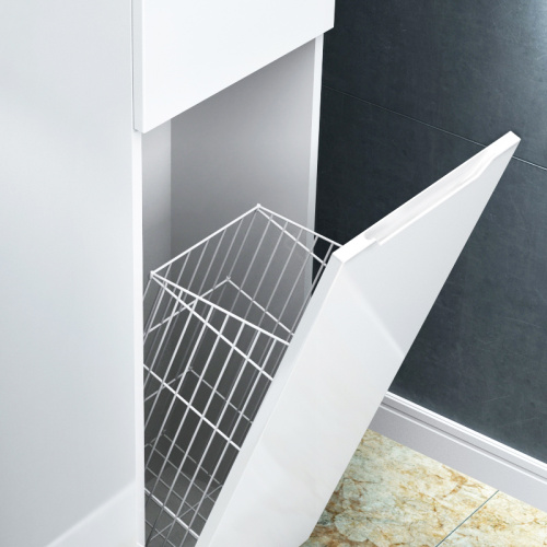 Пенал подвесной Vela Верона 40ПБК (бельевая корзина) петли правые RS623480