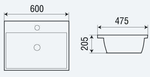 Тумба напольная Vela Венеция 60Н TU27068
