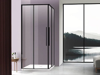 Душевой уголок Vincea Slim-N VSS-4SN9010CLB