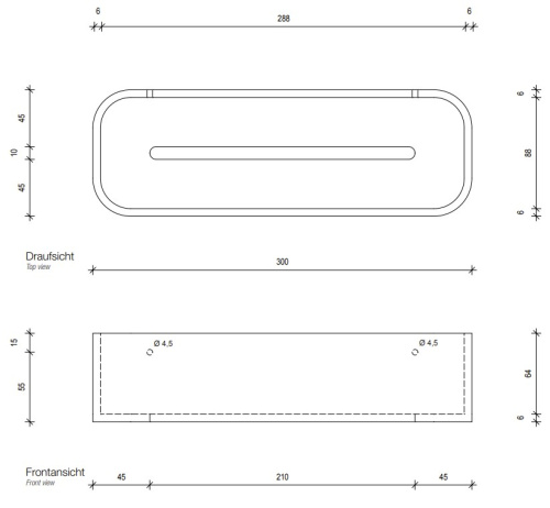 Душевой контейнер Decor Walther Stone DCT30 0973864
