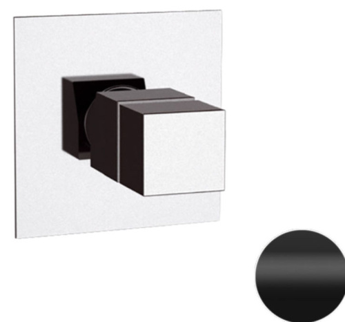 Смеситель для душа Remer Q-Elegance QT30NO, черный матовый