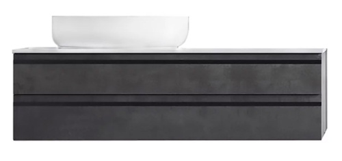 Тумба подвесная Kolpa-san Alexis OA 120 Dark concrete 547240