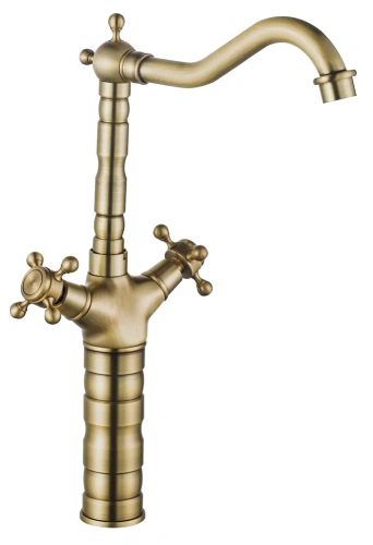 Смеситель для раковины Rea Rustico antique gold B5521