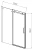 Душевая дверь Vincea Como-N VDS-4CN130CGB Душевая дверь Vincea Como-N VDS-4CN130CGB