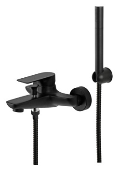 Смеситель для ванны Remer Infinity I02NO, черный матовый