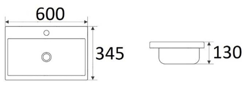 Тумба напольная Vela Венеция 60Н2 TU270682
