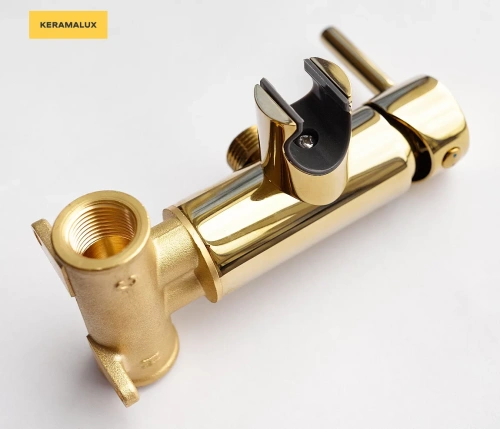 Гигиенический душ CeramaLux KRS/002 золото светлое