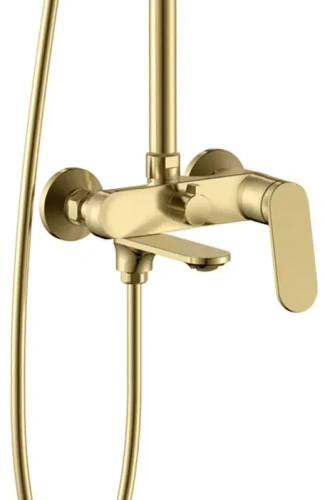 Душевая система Rea Marco gold matt P8548
