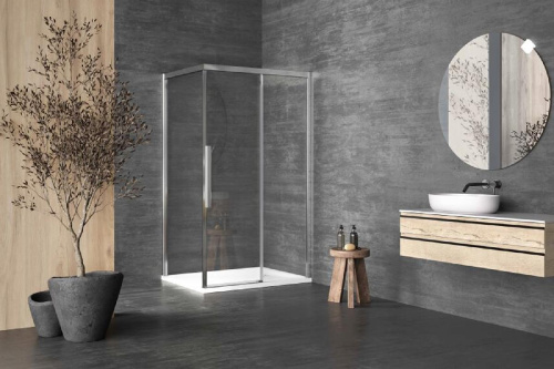 Душевой уголок Kolpa-San Libra DW 120X90-R silver brill transparent 518370