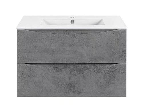 Тумба подвесная Vincea Mia Slim 800 Beton VMC-2MC800S1BT