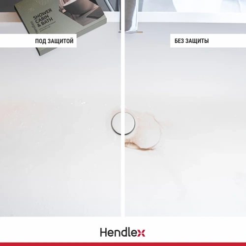 Набор по защите пластиковой душевой кабины и акриловой ванны Hendlex Shower cabin and bath HOME SET