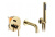 Смеситель для ванны Rea Lungo Gold P4563 Смеситель для ванны Rea Lungo Gold P4563