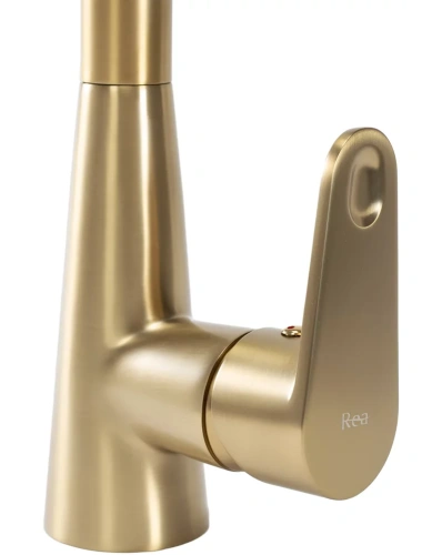 Смеситель для мойки Rea Mild gold matt B4803