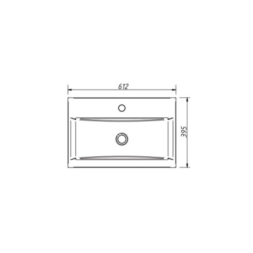 Умывальник Caprigo 68-9393-60