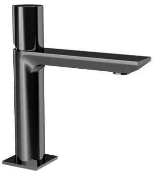 Смеситель для раковины Remer Edge EG512CFP, черный брашированный хром