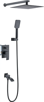 Душевая система Vivi Felice 1020 Nero opaco