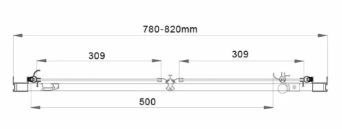Душевая дверь Vincea Garda VDB-1G800CL
