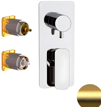 Смеситель для душа Daniel Tiara TA612D2KBDP