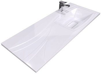 Умывальник Versalia Elegant 120 R с комплектом кронштейнов