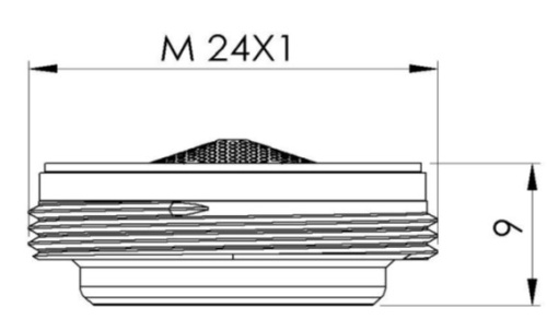 Аэратор Remer M24X1 83NE 
