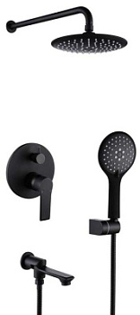 Душевая система Vivi Felice 8020 Nero opaco