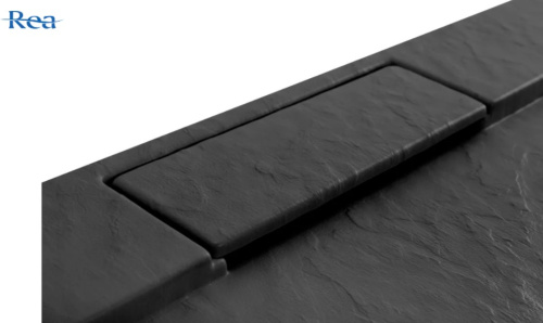 Душевой поддон Rea Grand Black 80x100 K4593