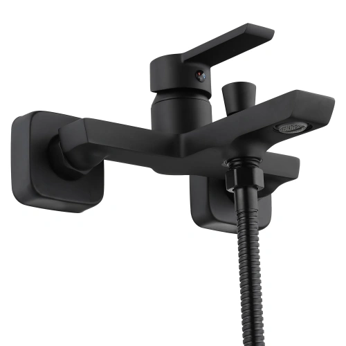 Смеситель для ванны Rea Argus black B6407