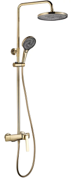 Душевая система Rea Rebel gold P2413
