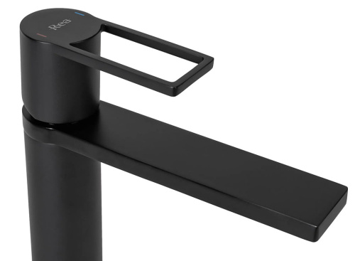 Смеситель для умывальника Rea Flip Black matt B2005