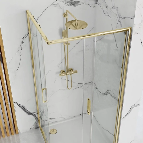 Душевой уголок Rea Punto Gold 90x90 K6440