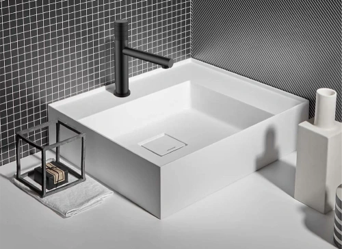 Смеситель для раковины Vincea Groove VBF-4G1MB