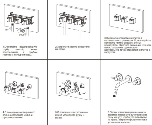 Смеситель для раковины Nemo Round NM-2316RG rose gold