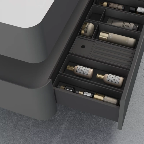 Тумба подвесная Vincea Caprise VMC-4CA120MG серый матовый