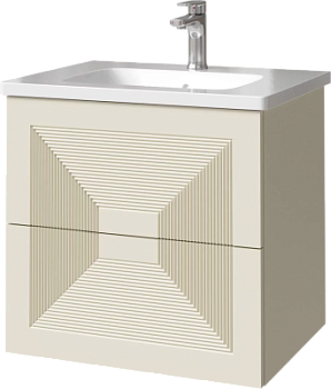 Тумба подвесная Caprigo Modo Quarta 60 35710-SF046